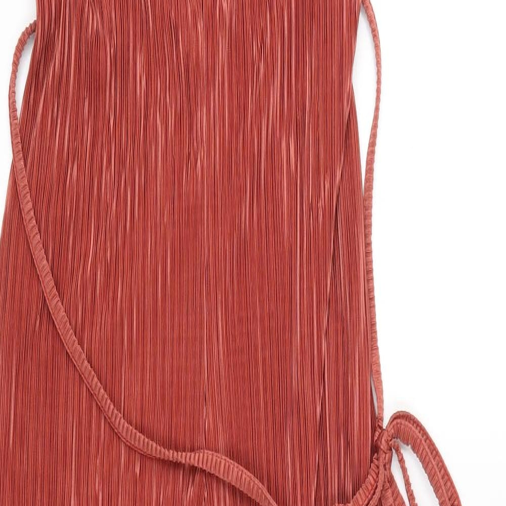 River Island Womens Pink   Playsuit One-Piece Size 14 L29 in