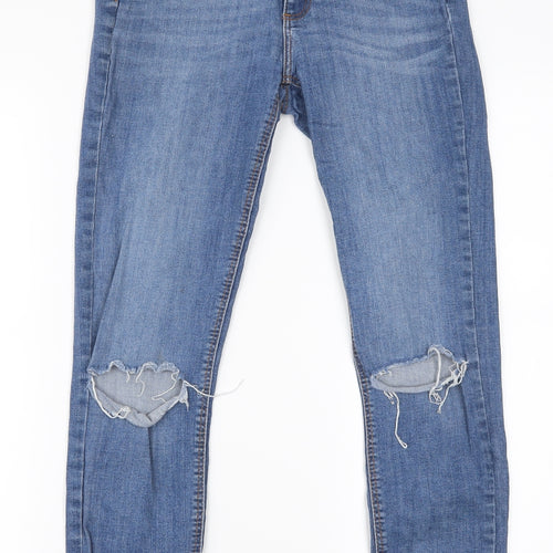 Denim Co  Womens Blue   Skinny Jeans Size 8 L25 in