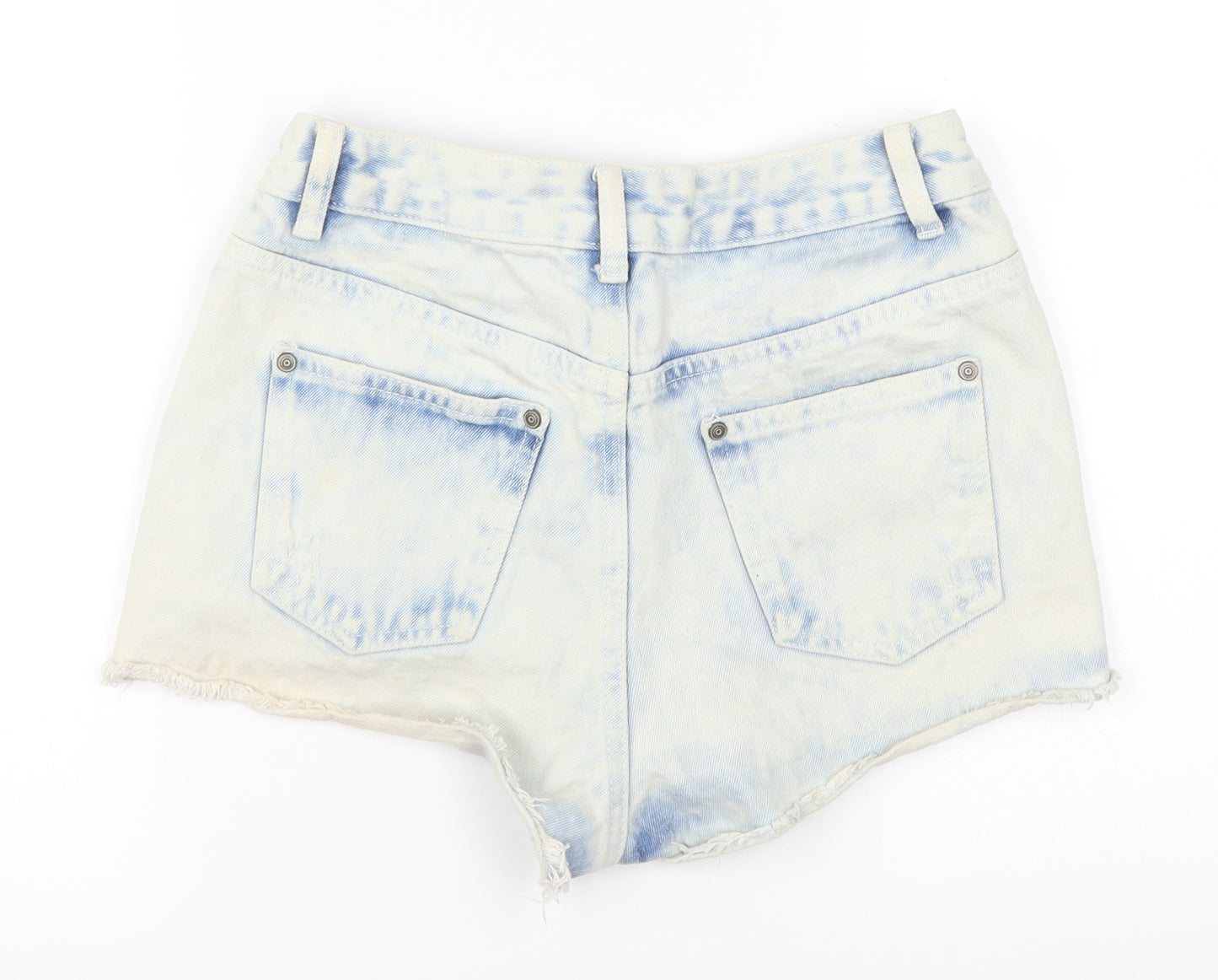 Denim Co  Womens Blue   Hot Pants Shorts Size 8