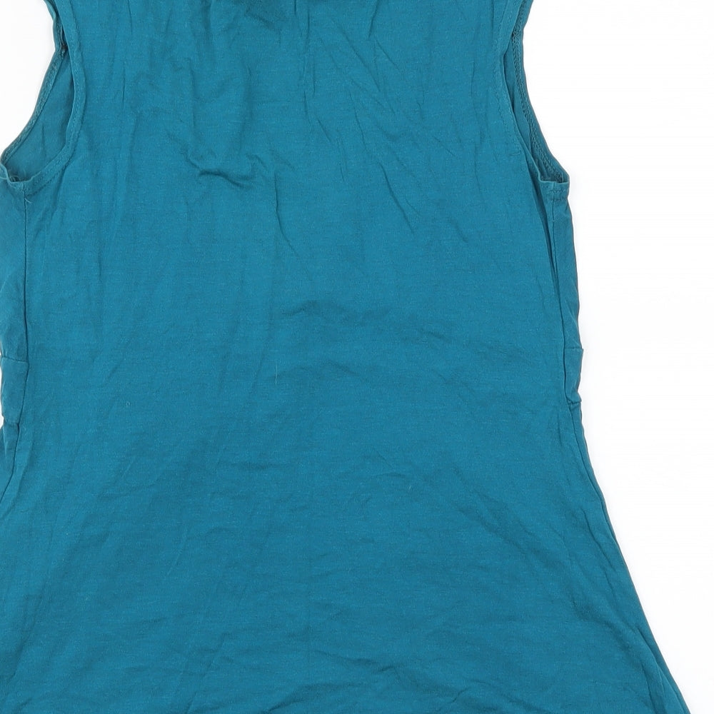 Pilot Womens Blue   Basic Blouse Size 10