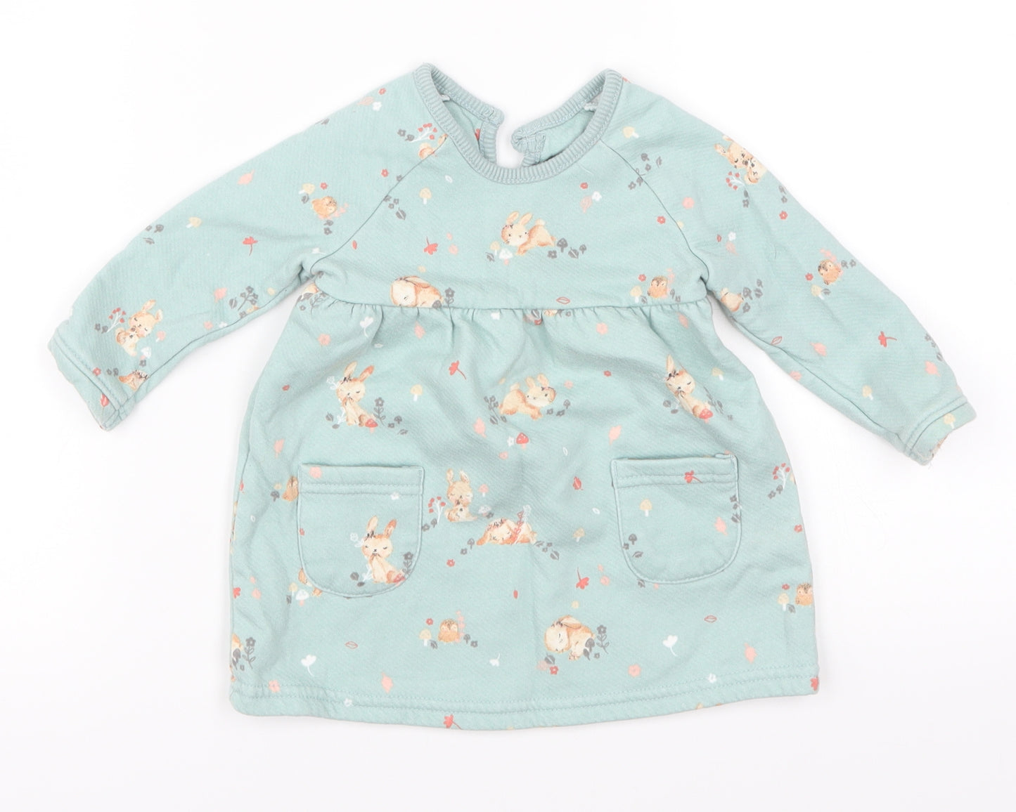 George Baby Blue   A-Line  Size 3-6 Months