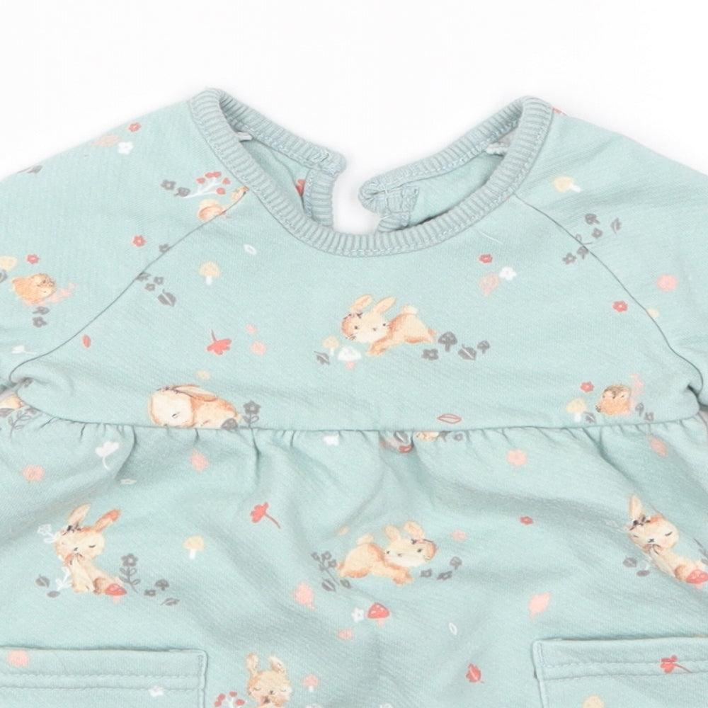 George Baby Blue   A-Line  Size 3-6 Months