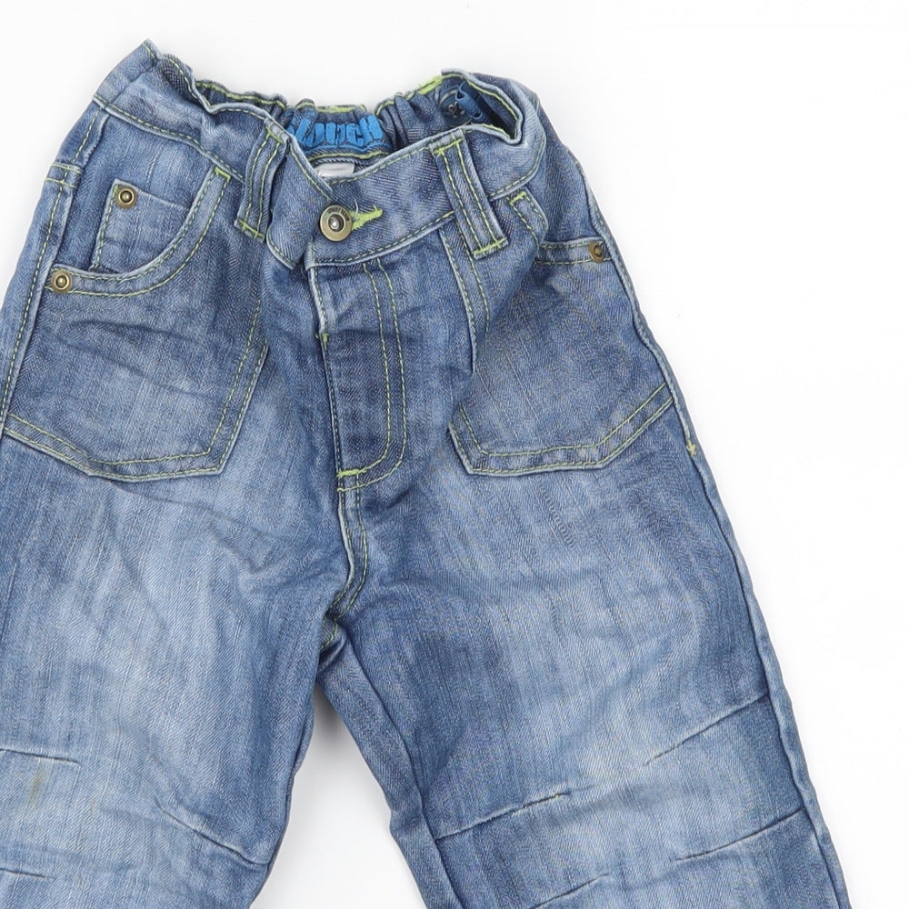 George Baby Blue   Cargo Jeans Size 18-24 Months