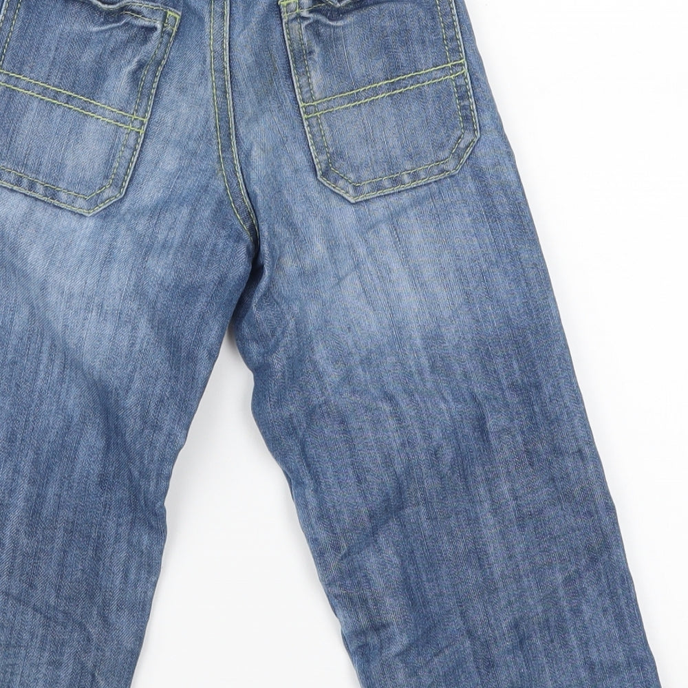 George Baby Blue   Cargo Jeans Size 18-24 Months