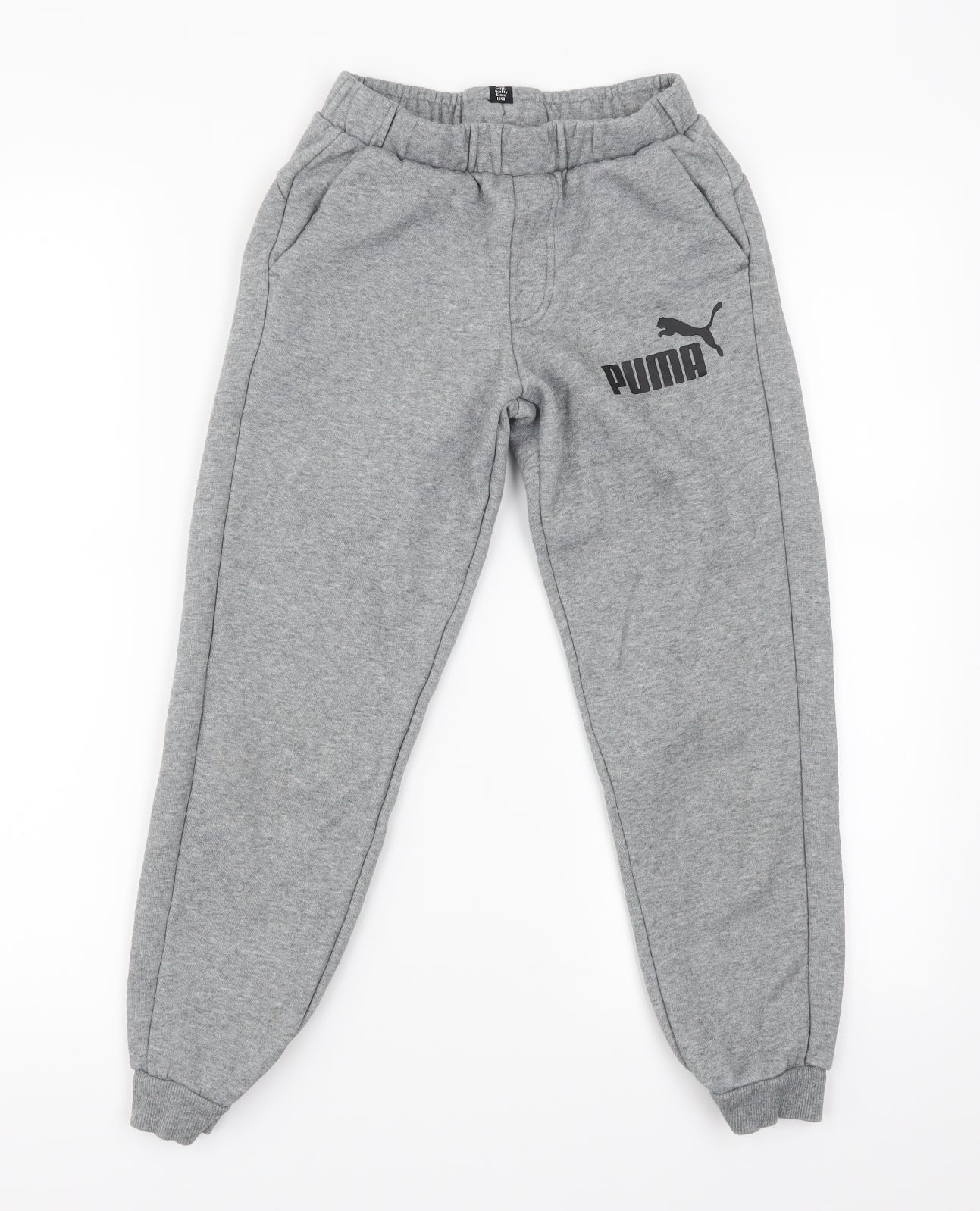PUMA Boys Grey   Jogger Trousers Size 9-10 Years