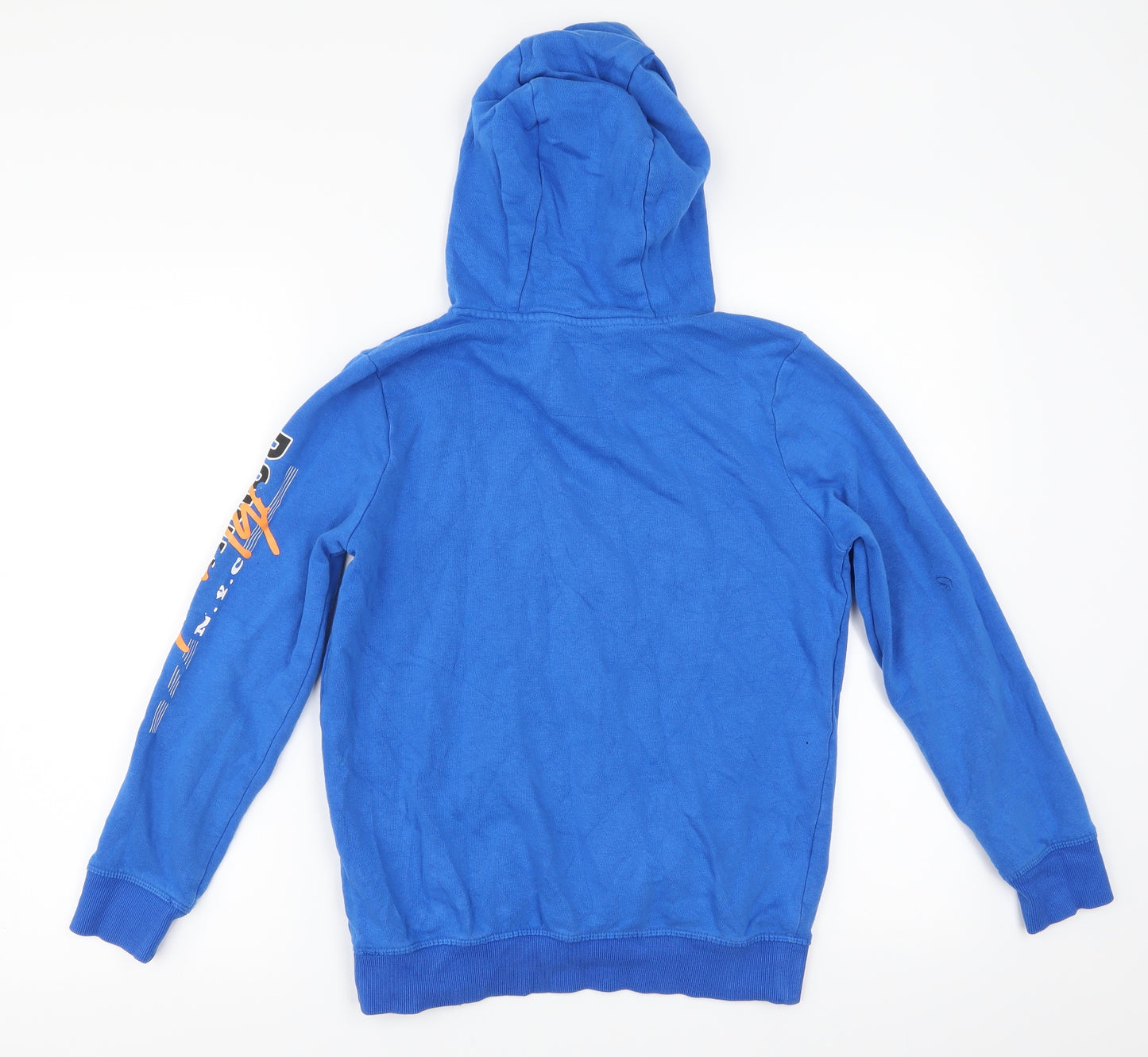 F&F Boys Blue   Pullover Hoodie Size 10-11 Years