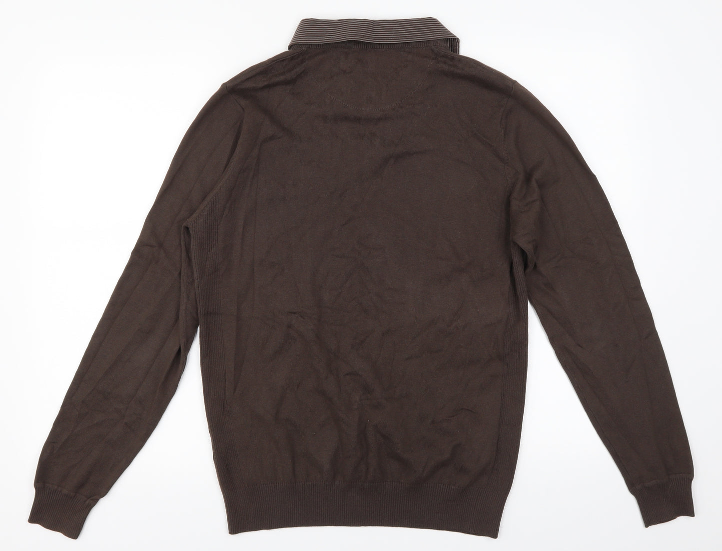 NEXT Mens Brown   Pullover Jumper Size S