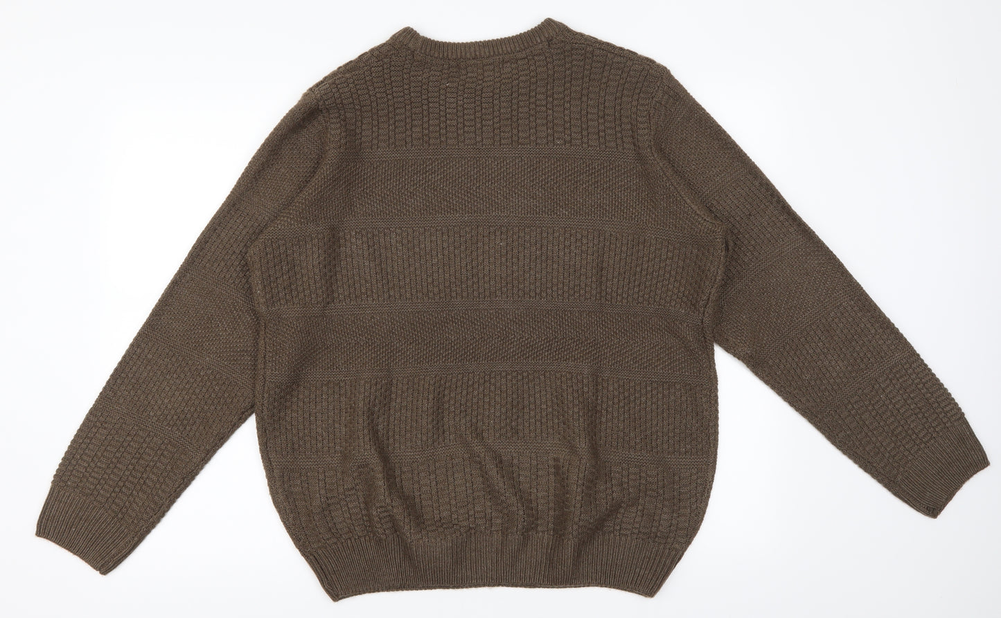 James Pringle Mens Brown   Pullover Jumper Size L