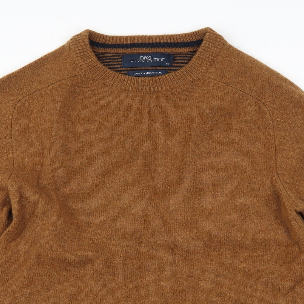 NEXT Mens Orange   Pullover Jumper Size M