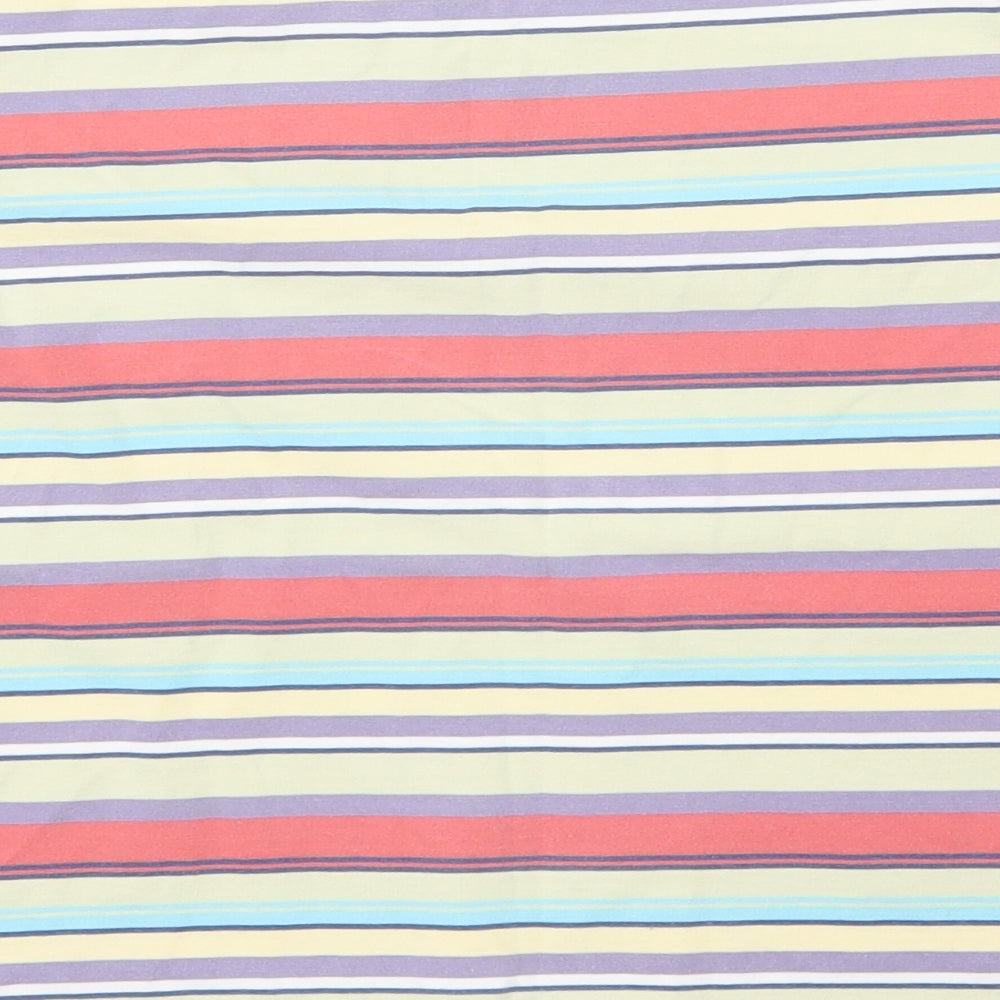 NEXT Womens Red Striped  Basic T-Shirt Size M