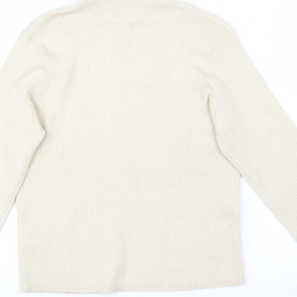 Primark Womens Beige   Pullover Jumper Size L