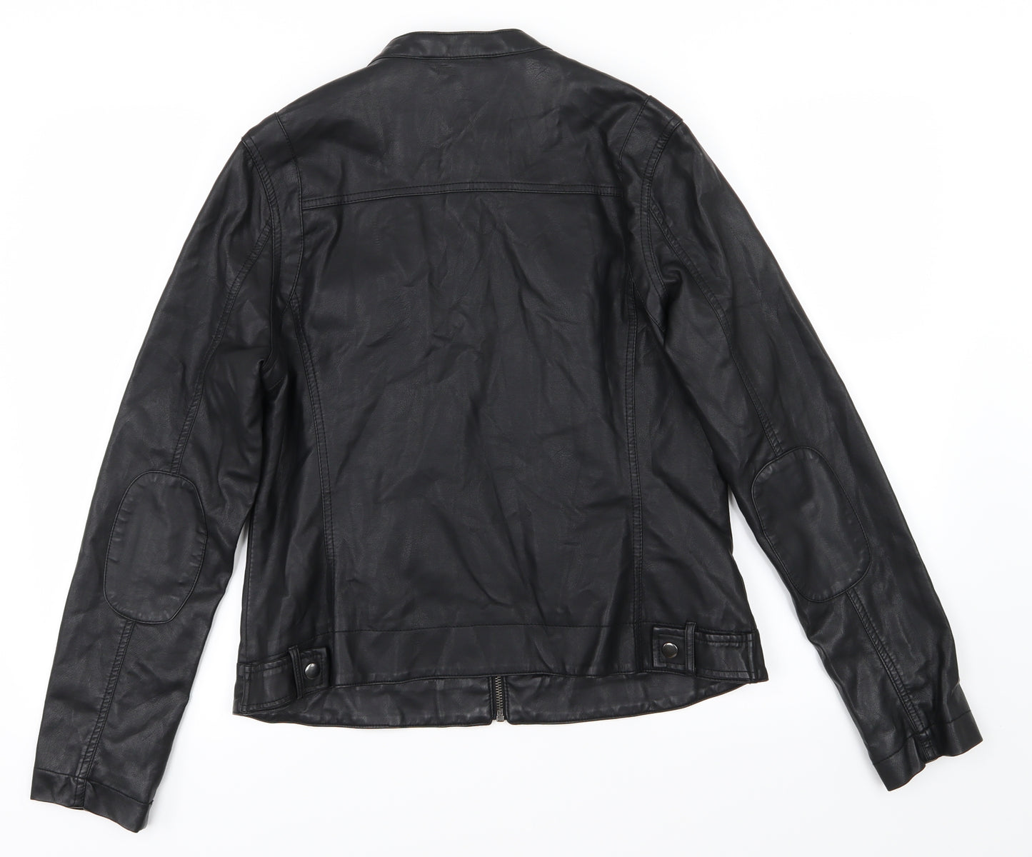 F&F Mens Black   Varsity Jacket Jacket Size 42