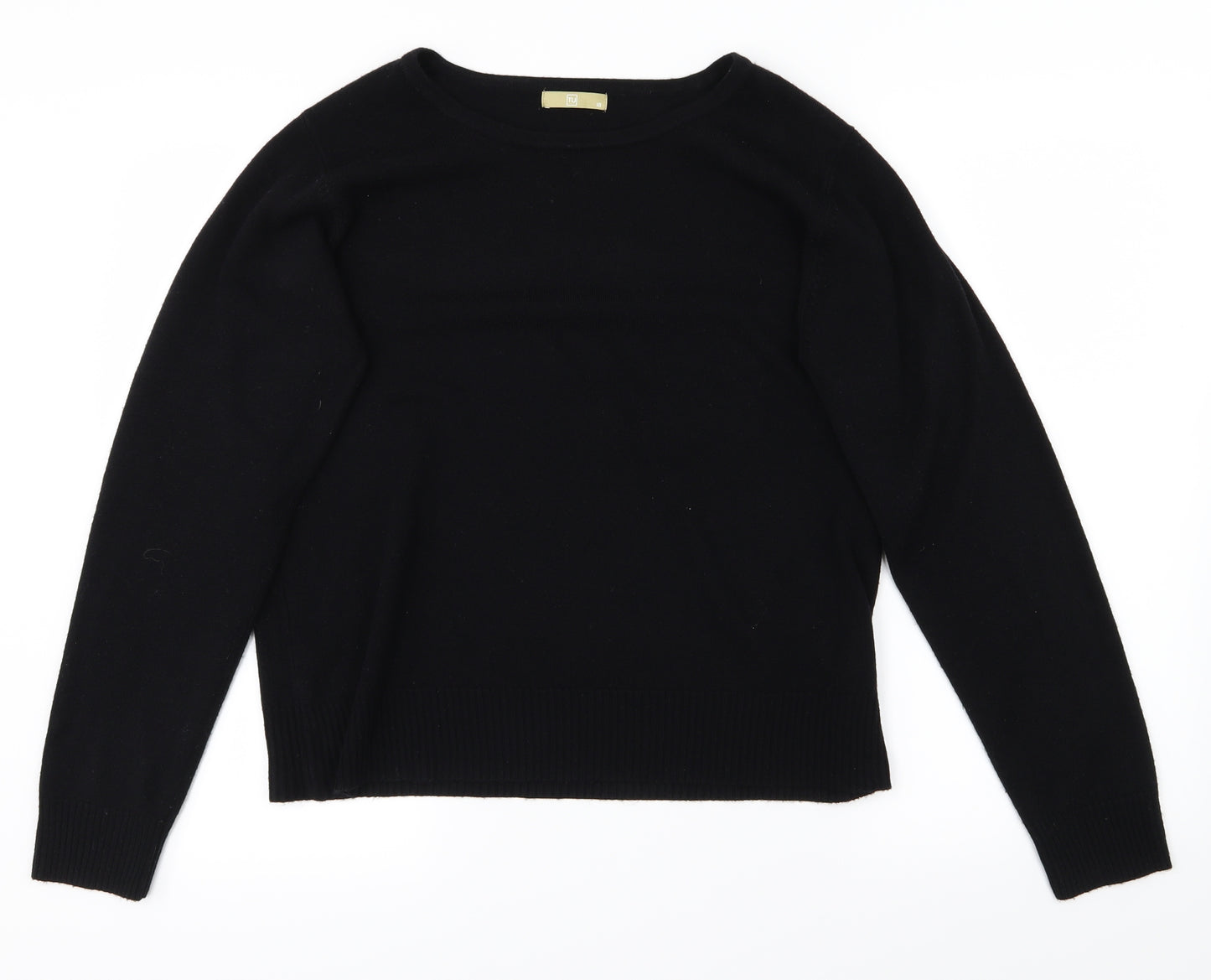 TU Womens Black   Pullover Jumper Size 18