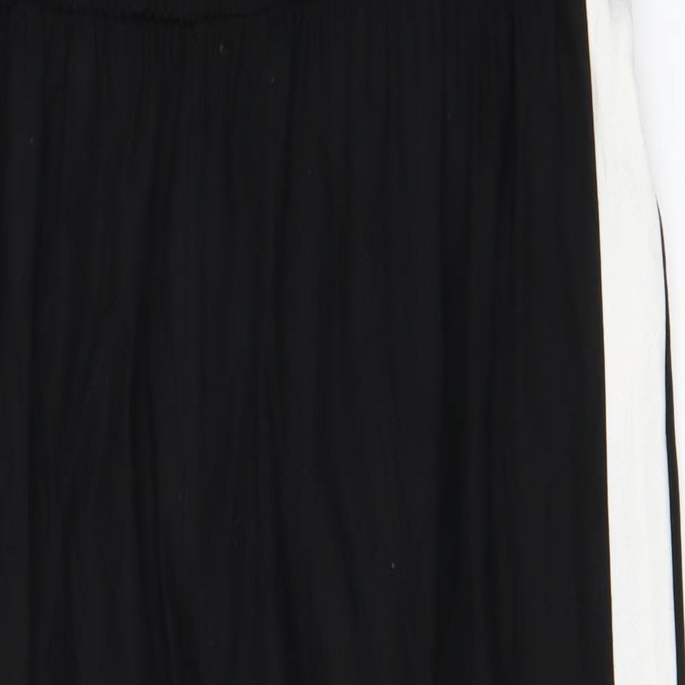 Primark Womens Black Striped  Jumpsuit One-Piece Size 16