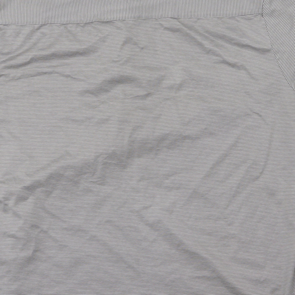 HUGO BOSS Mens Grey Striped   Polo Size M