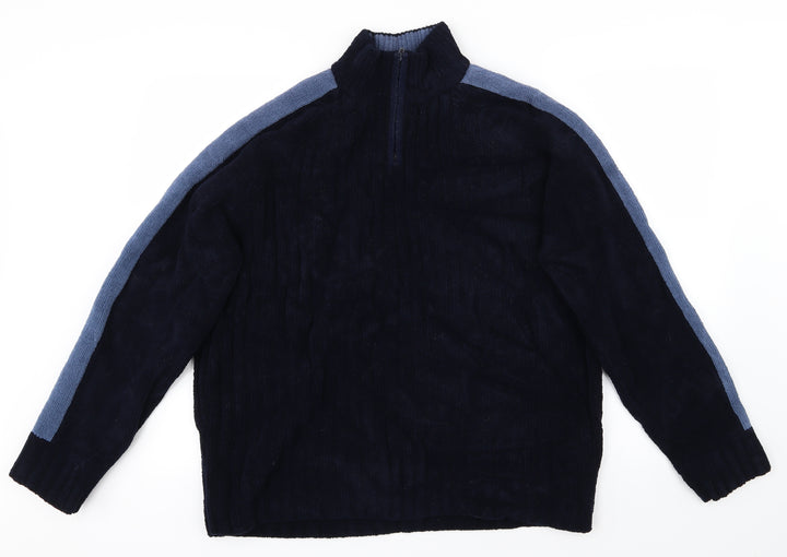 Burton Mens Blue Pullover Jumper Size M