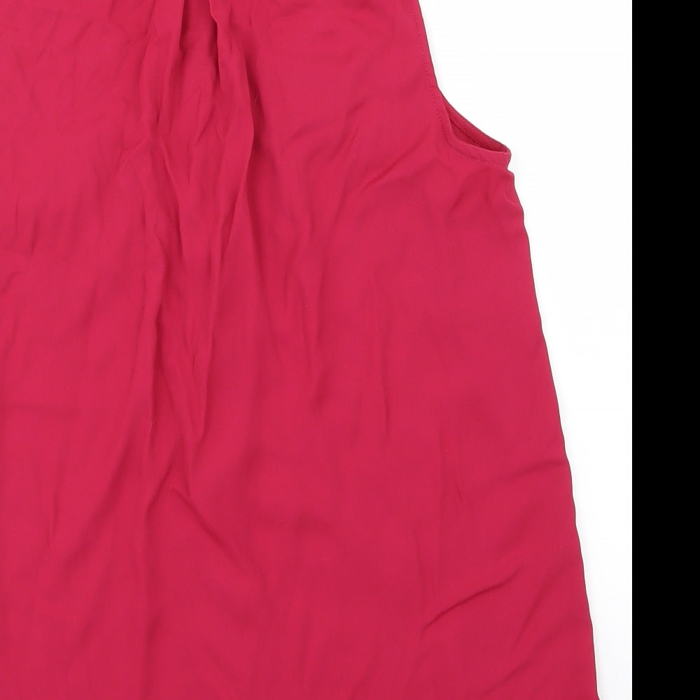 New Look Womens Pink   Basic Blouse Size 14