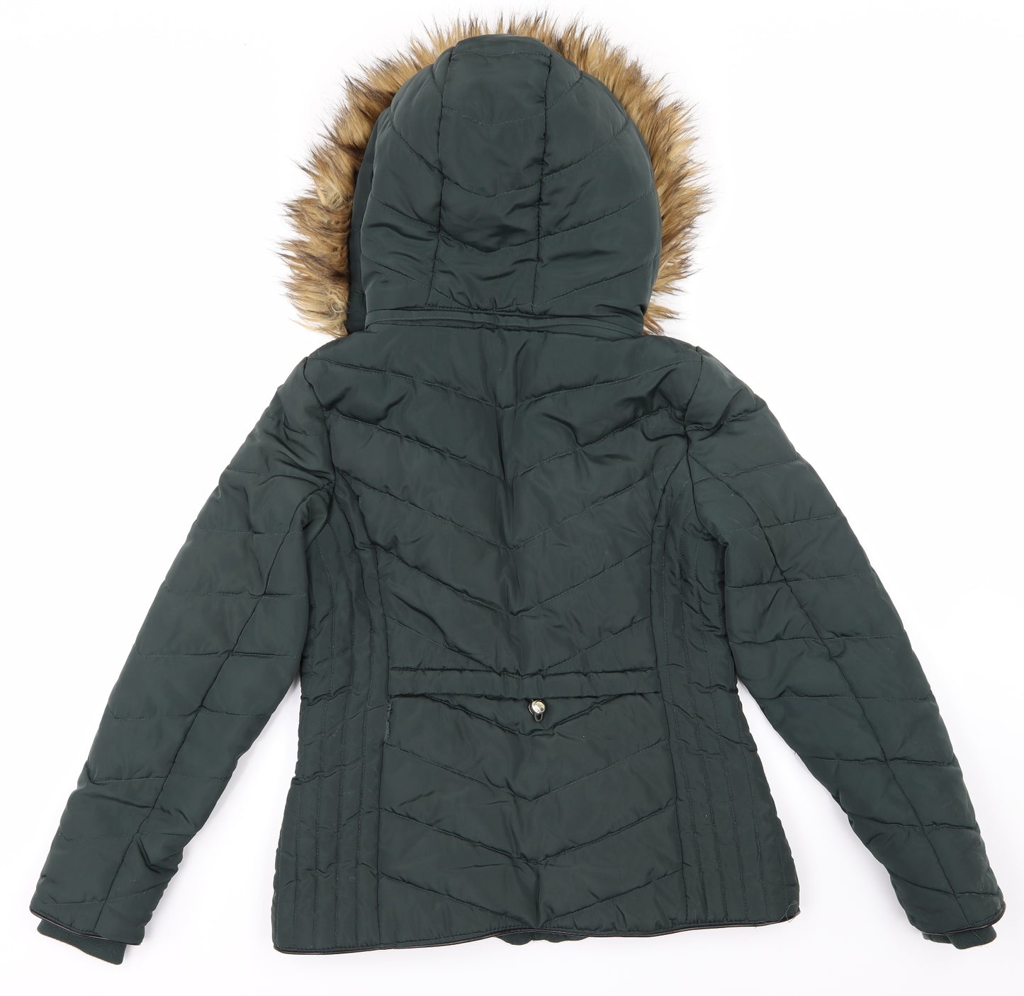 F&F Womens Green   Rain Coat Coat Size 10