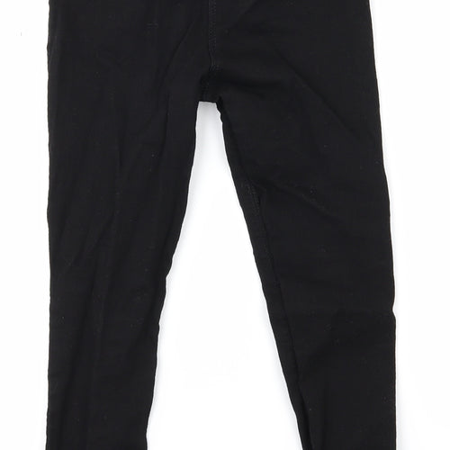George Girls Black   Skinny Jeans Size 7-8 Years