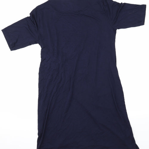 Limited Womens Blue   Shirt Dress  Size 48