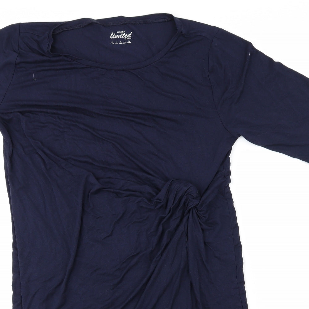 Limited Womens Blue   Shirt Dress  Size 48