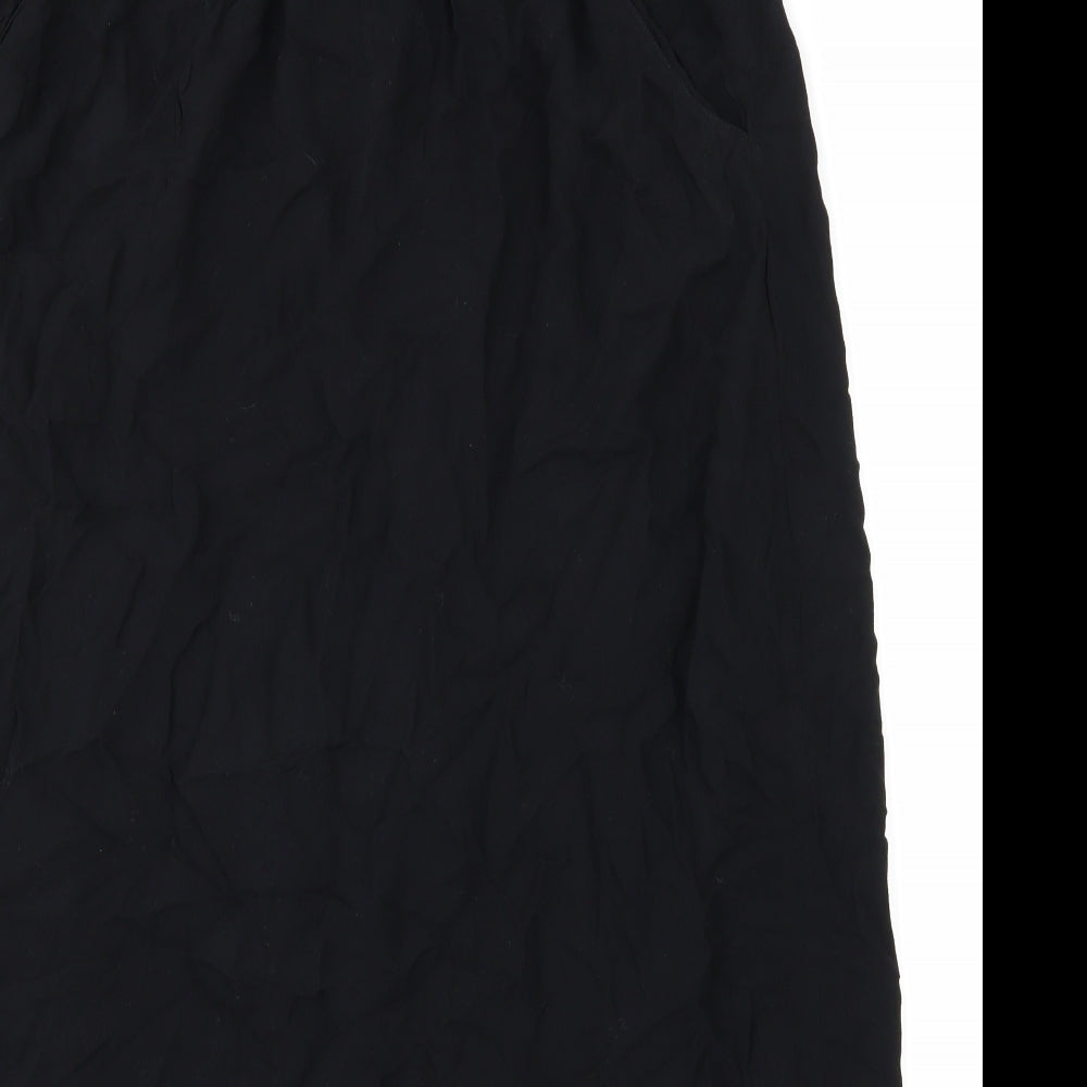 Select Womens Black   A-Line Skirt Size 16