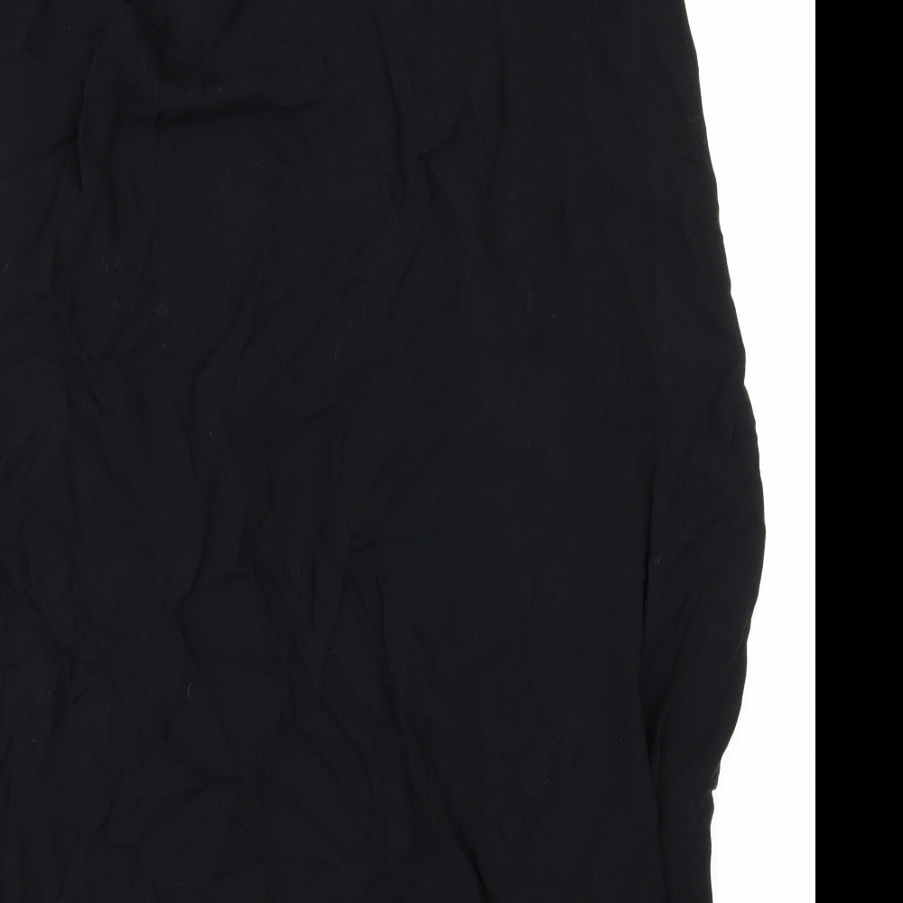Select Womens Black   A-Line Skirt Size 16