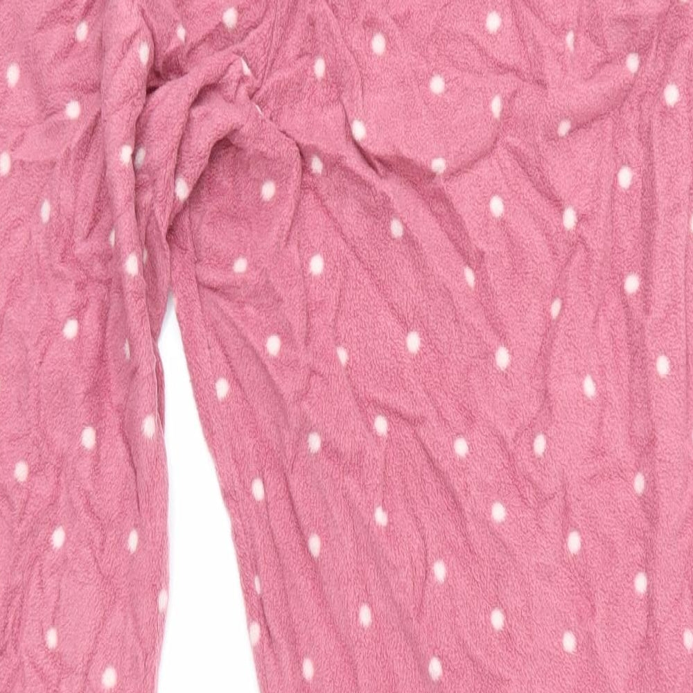 Love to Lounge Womens Pink Polka Dot  Babydoll Lounge Pants Size 18