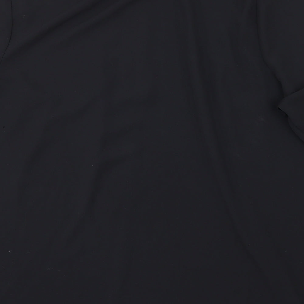 Papaya Womens Black   Basic Blouse Size 18