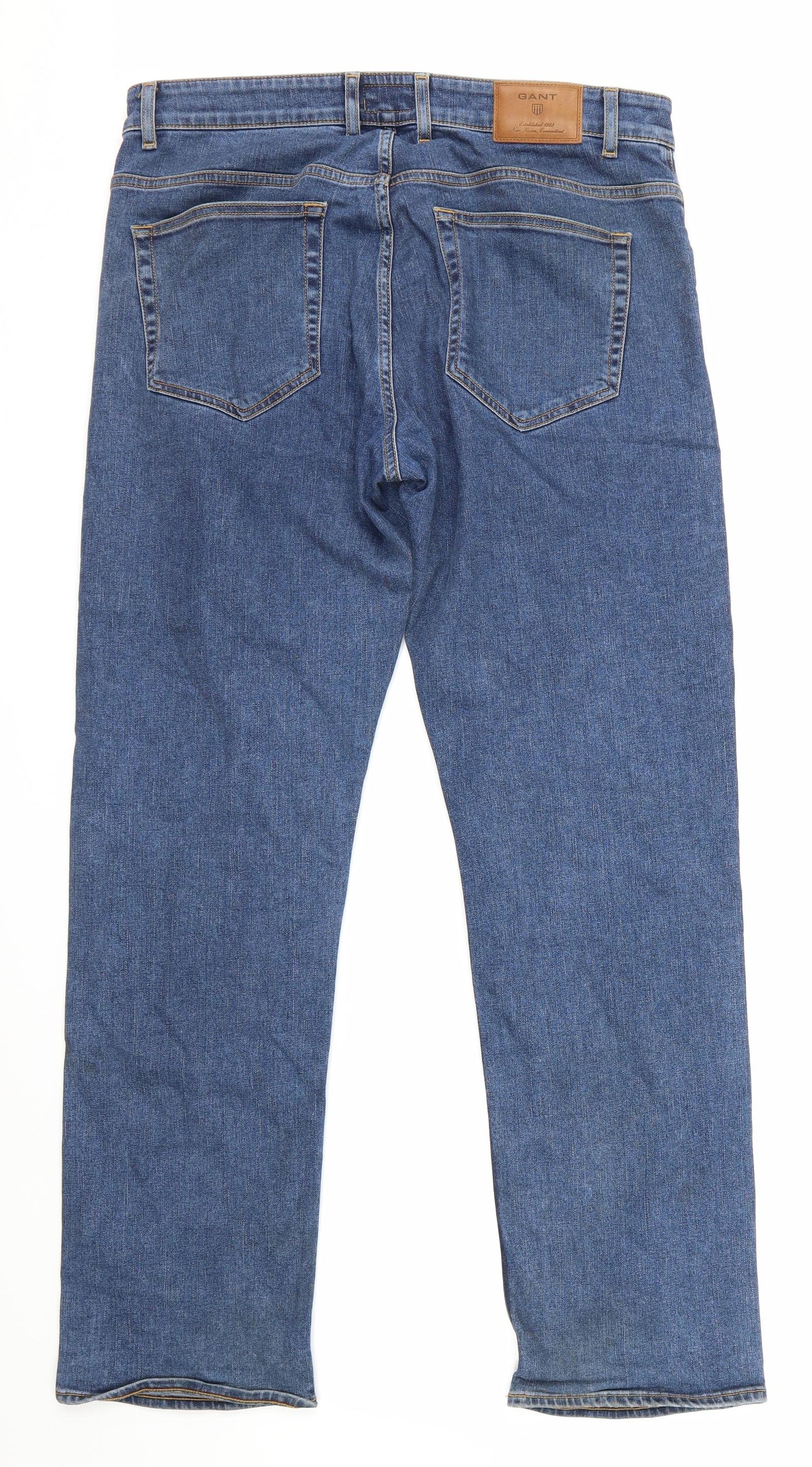 GANT Mens Blue   Bootcut Jeans Size L L32 in