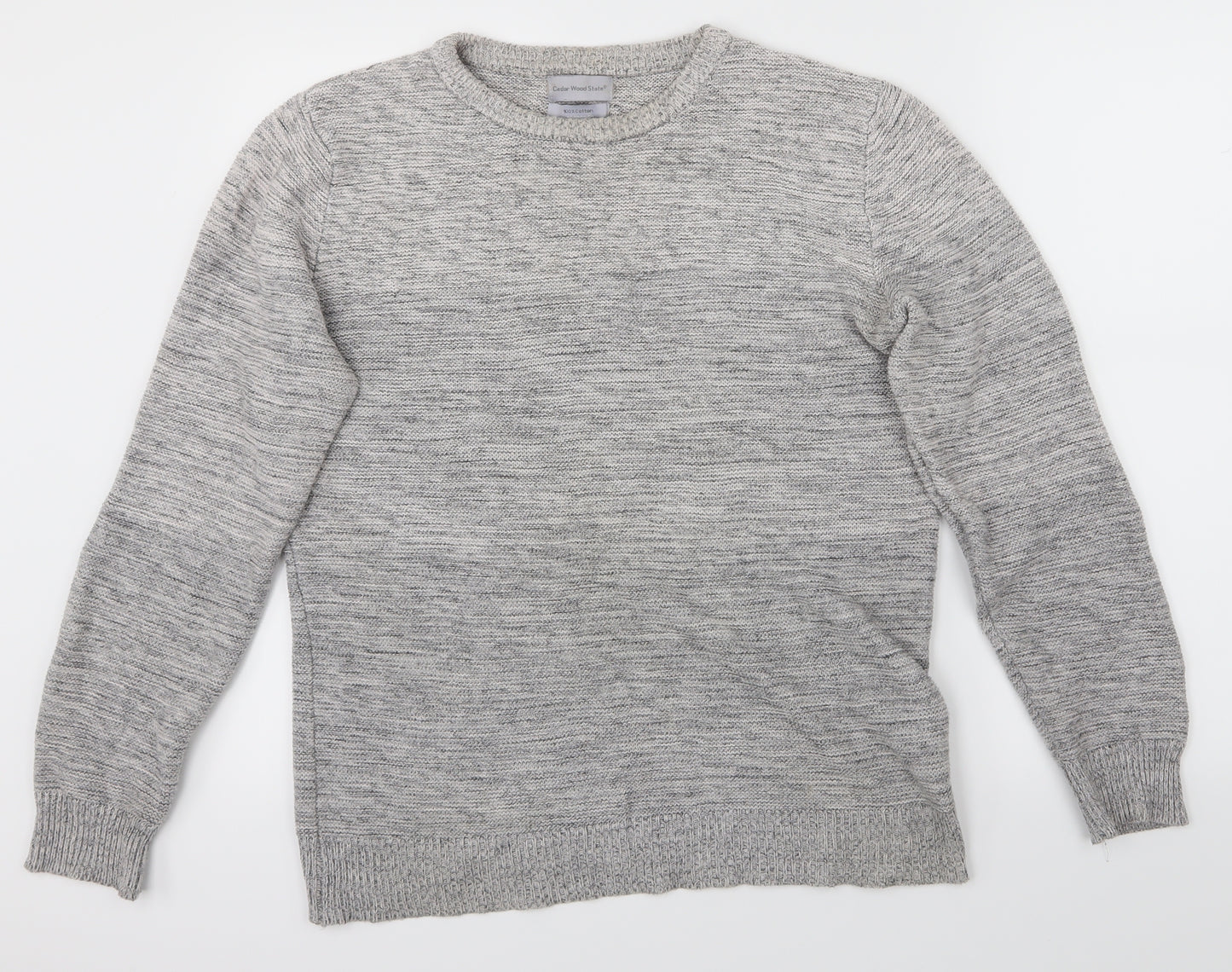 Cedarwood State Mens Grey   Pullover Jumper Size XS