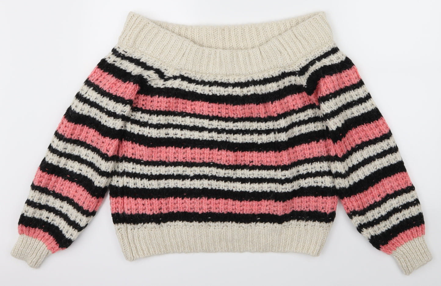 River Island Womens Pink   Pullover Jumper Size 8