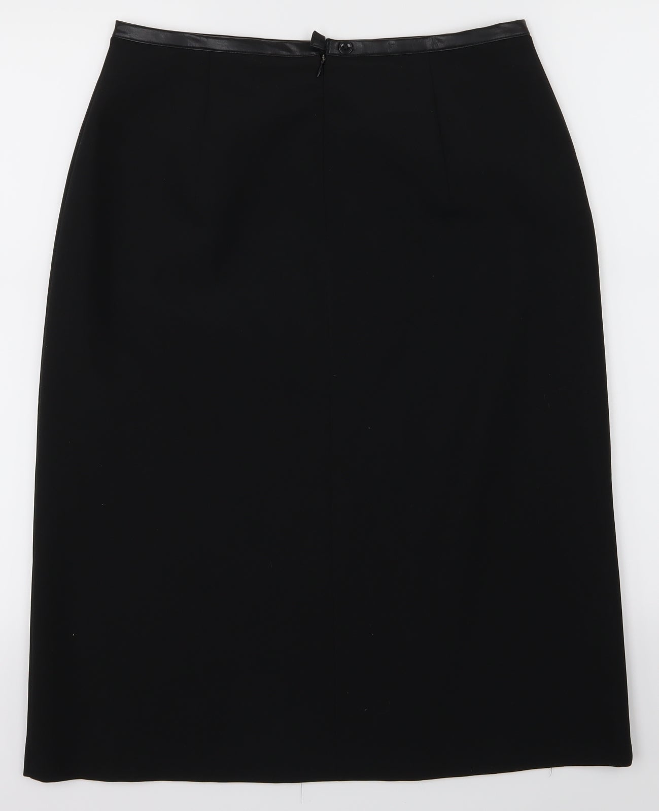 Award Womens Black   A-Line Skirt Size 40