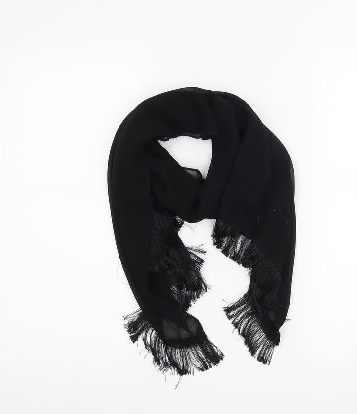 Preworn Womens Black Shawl/Wrap