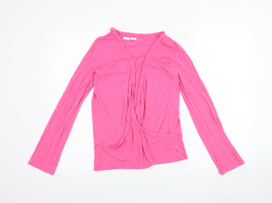 M&S Girls Pink   Cardigan Jumper Size 12-13 Years