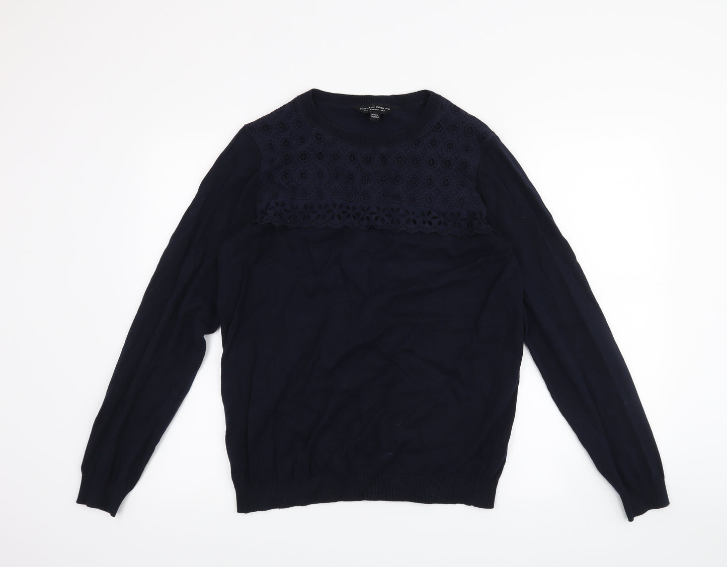 Dorothy Perkins Womens Blue   Pullover Jumper Size 14