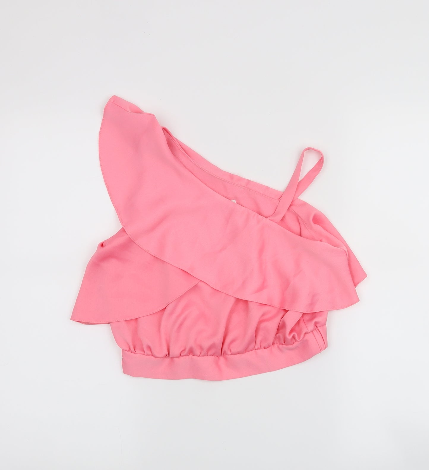 River Island Girls Pink   Basic Blouse Size 11 Years