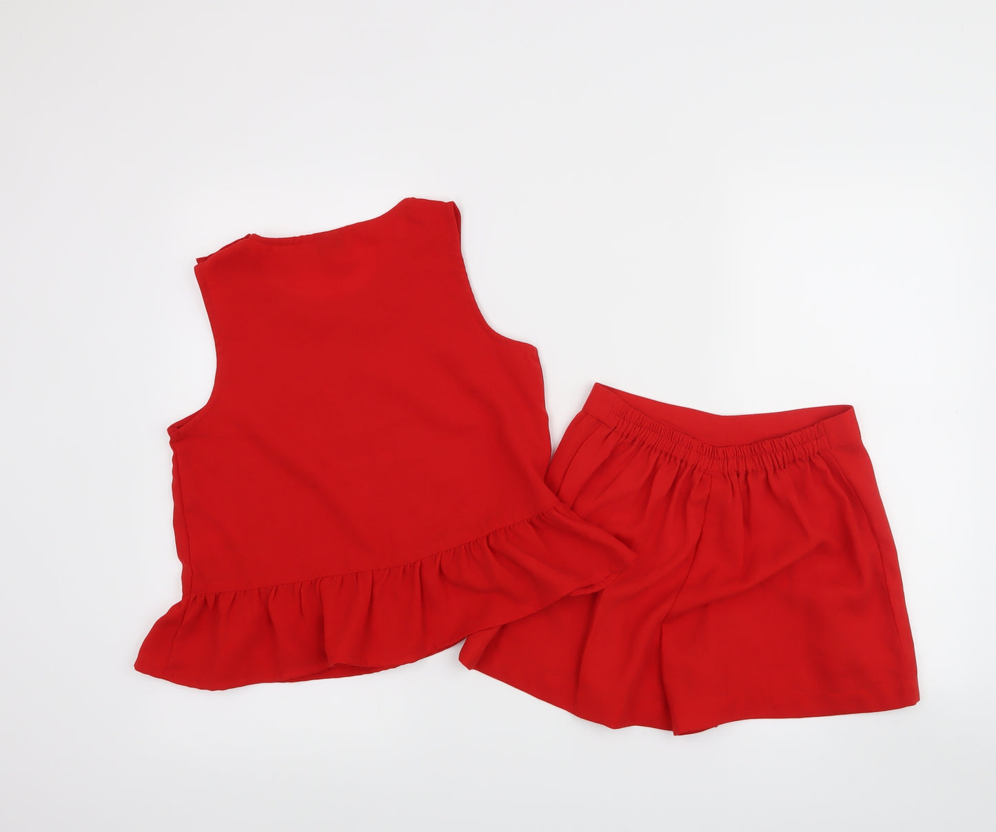 NEXT Girls Red   Romper Outfit/Set Size 9 Years