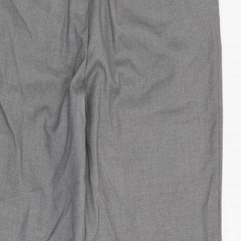 loom  Mens Grey   Trousers  Size 34 in L32 in