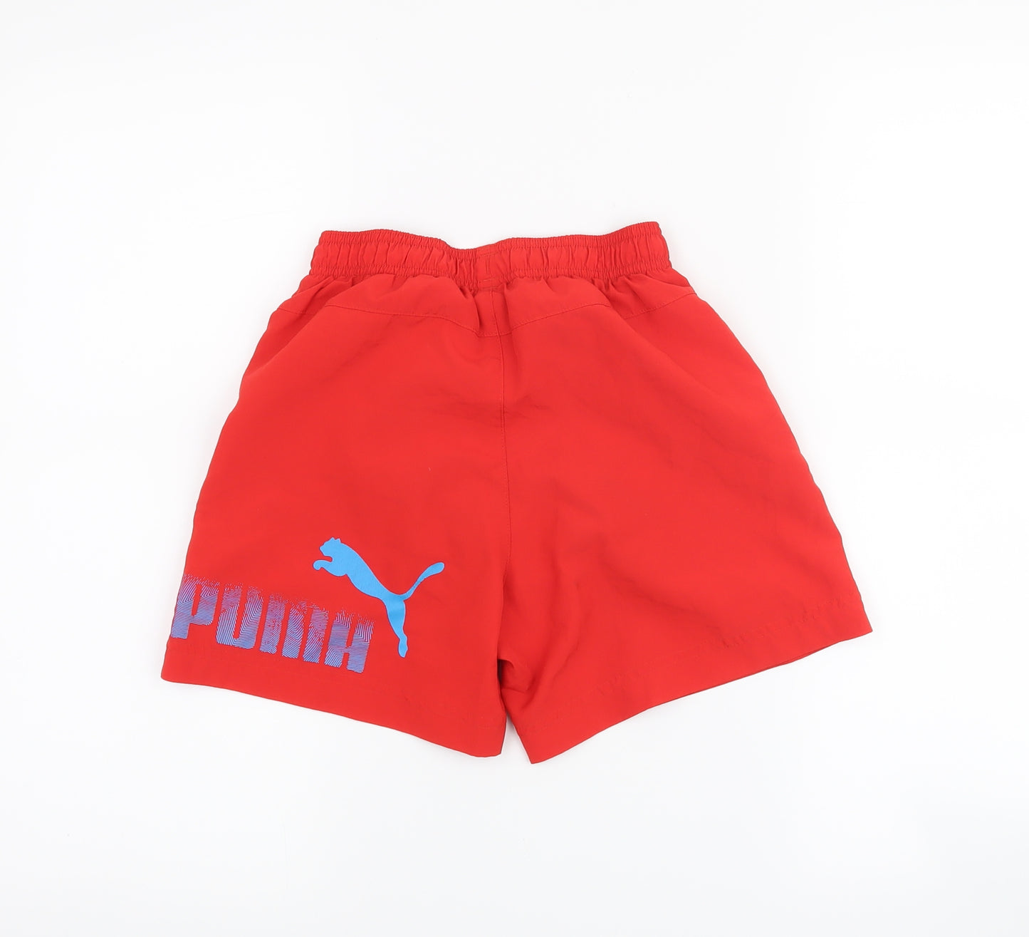 PUMA Boys Red   Sweat Shorts Size 10 Years