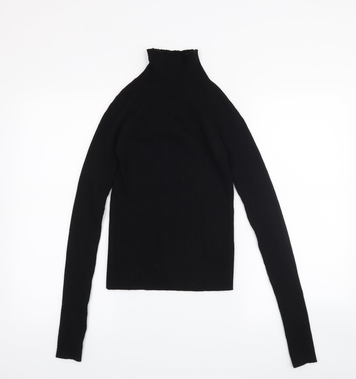 H&M Womens Black   Pullover Jumper Size XS