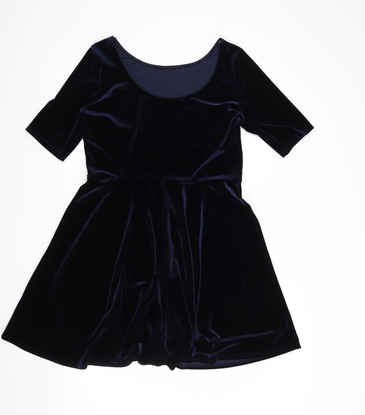 Dorothy Perkins Womens Blue   A-Line  Size 16