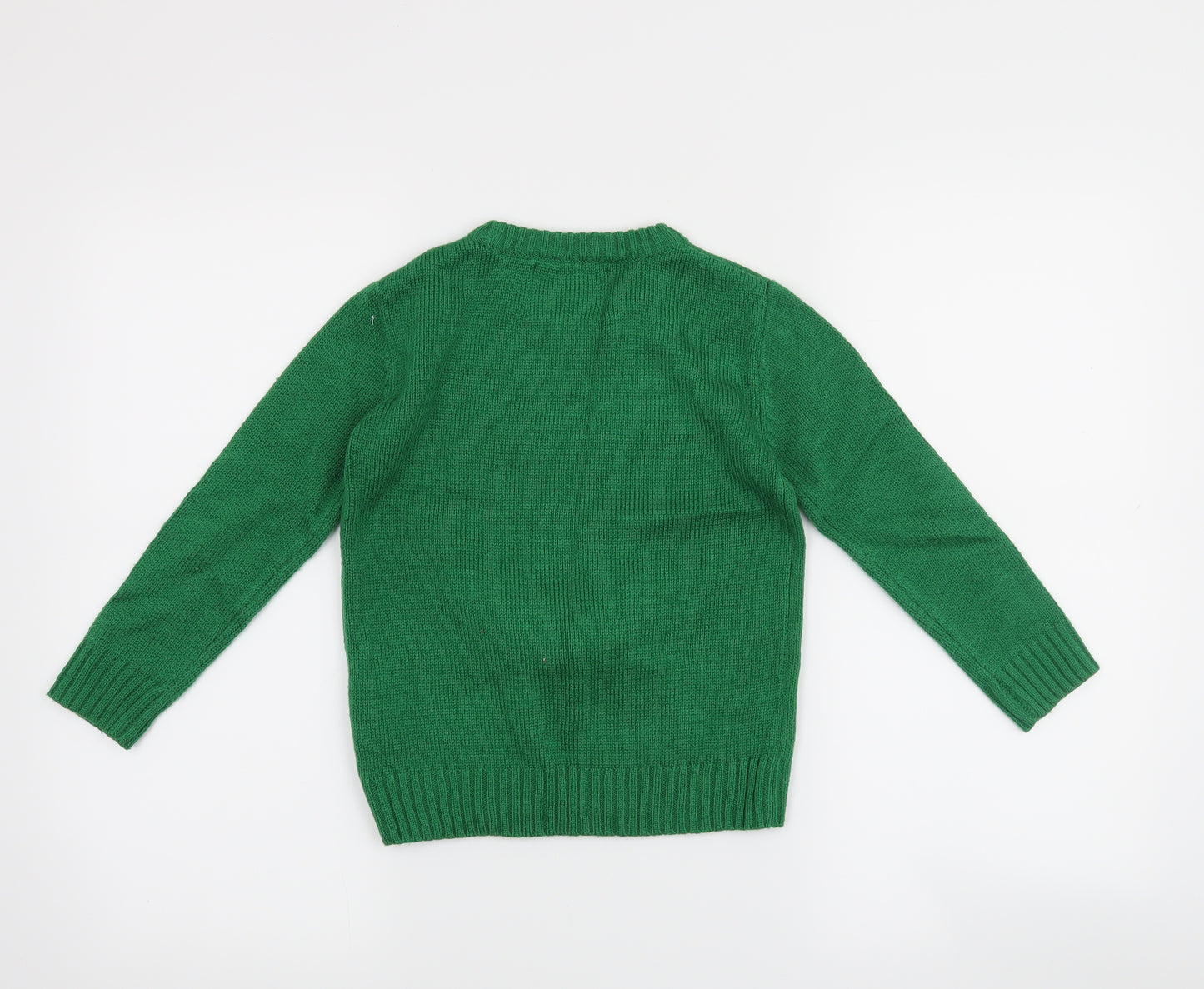 Blue Zoo Boys Green   Pullover Jumper Size 5-6 Years