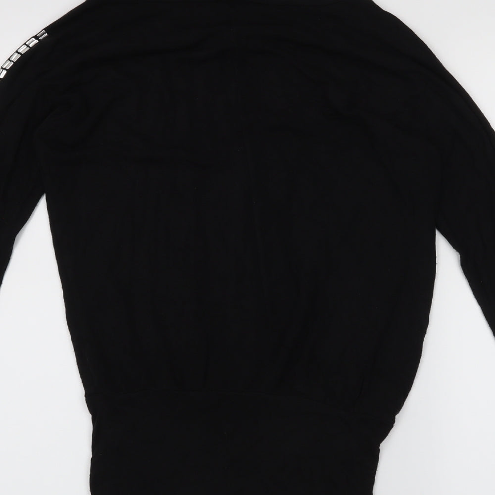 Tsega Womens Black   Pullover Jumper Size S