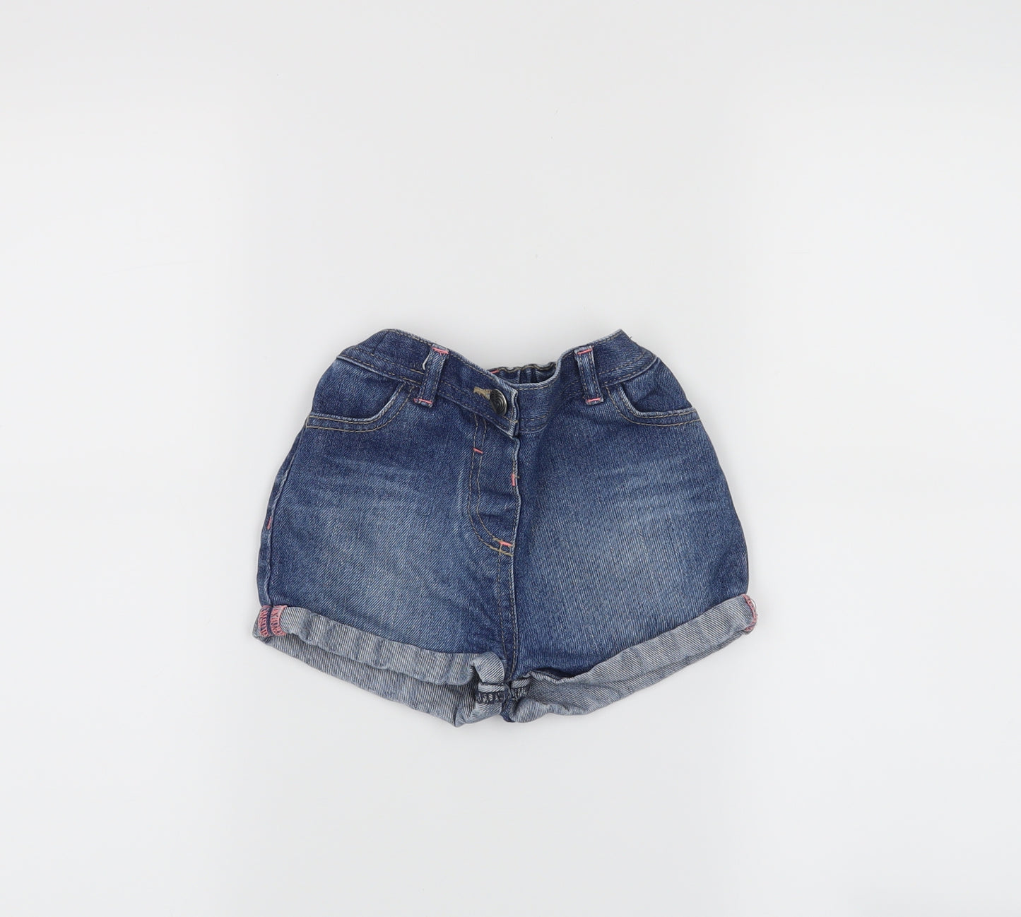 George Girls Blue   Cut-Off Shorts Size 2-3 Years