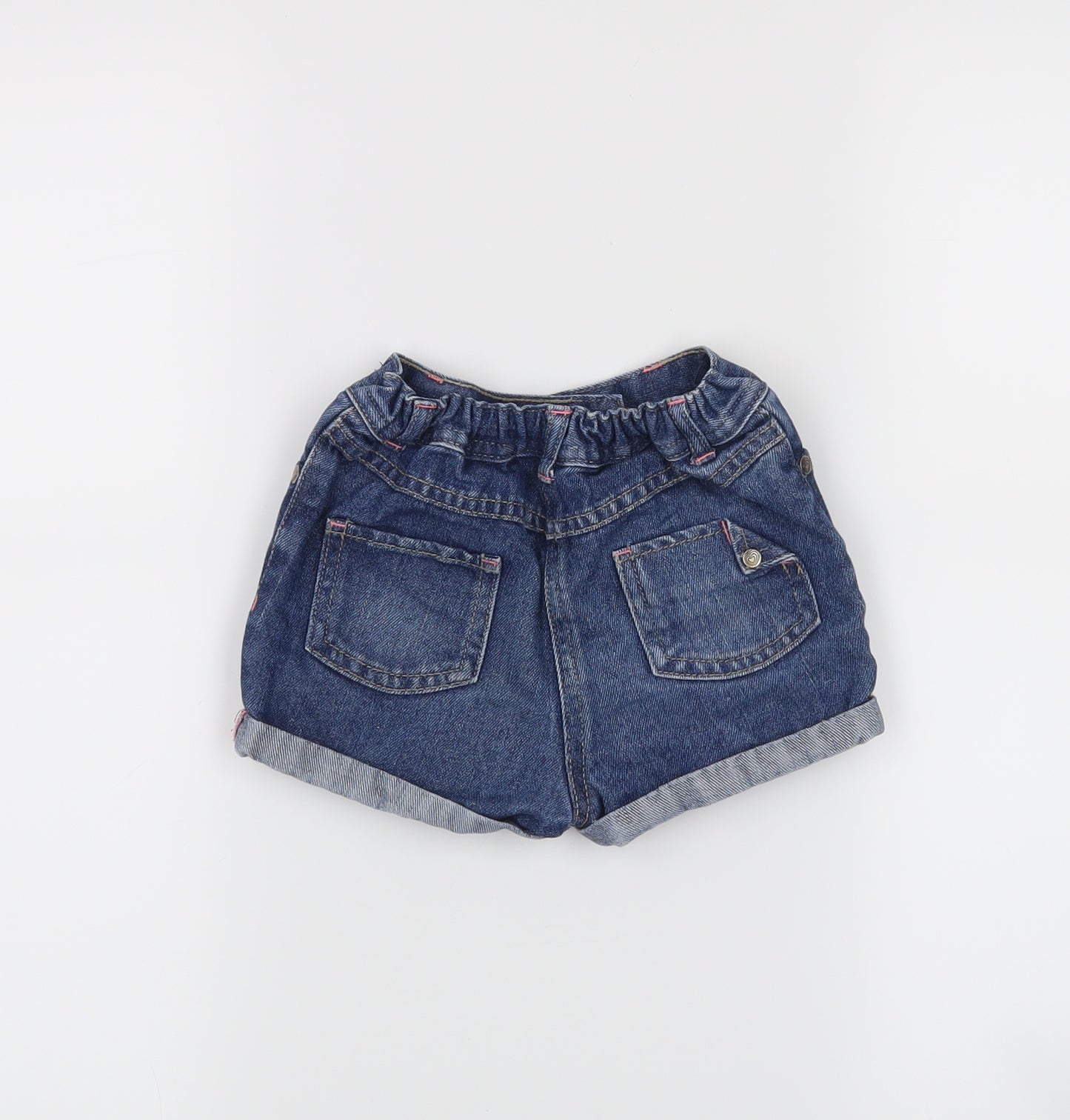 George Girls Blue   Cut-Off Shorts Size 2-3 Years