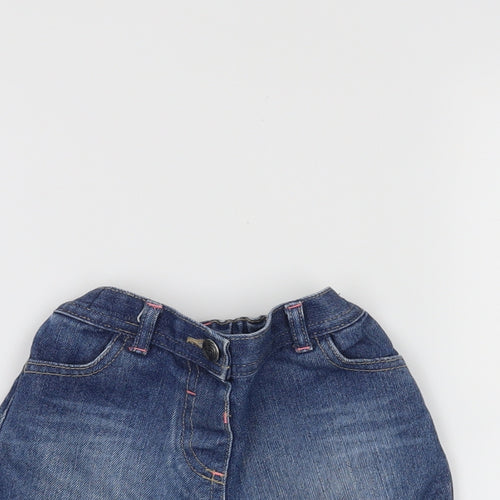 George Girls Blue   Cut-Off Shorts Size 2-3 Years