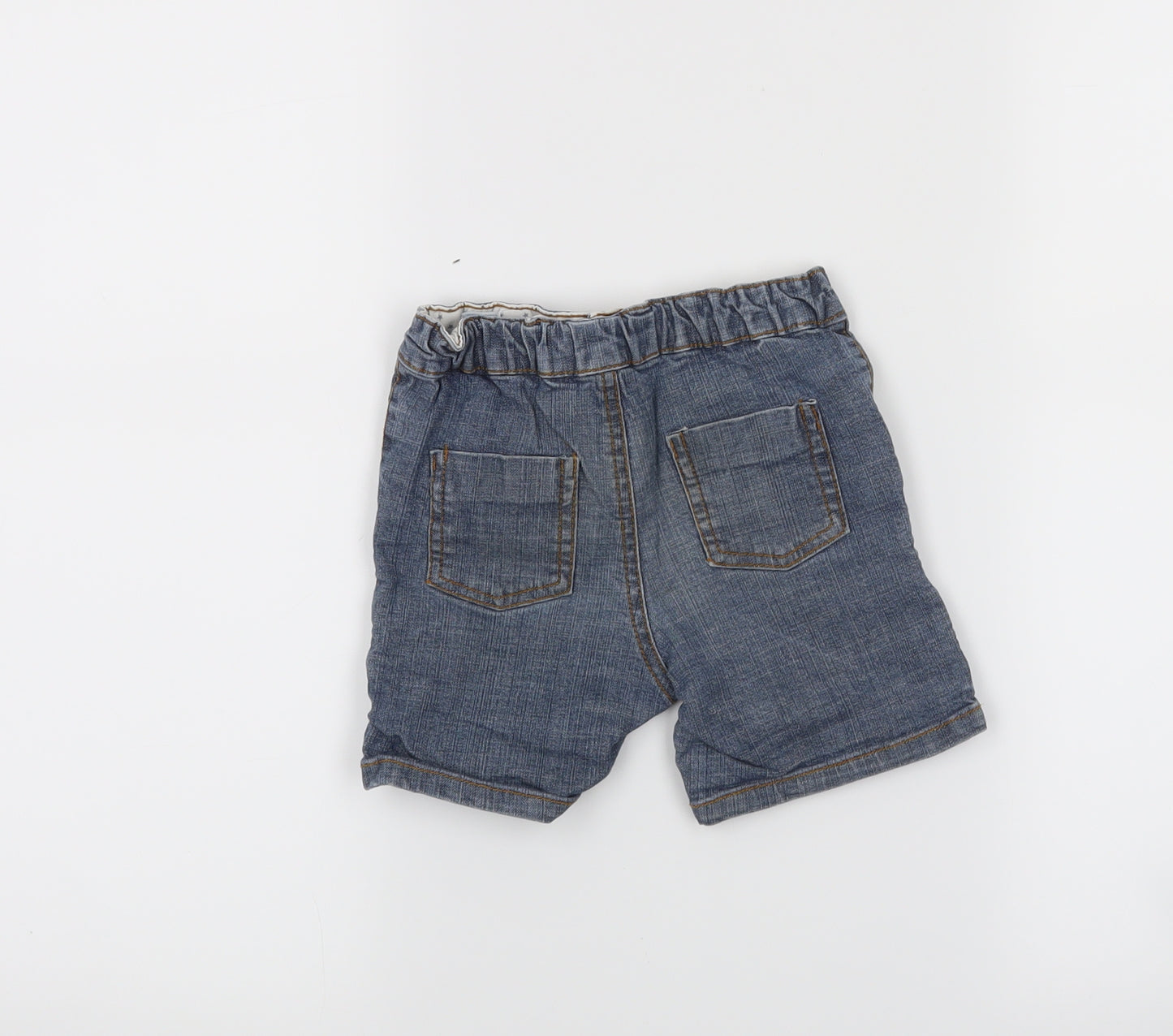 Babies Boys Blue   Cropped Jeans Size 12-18 Months