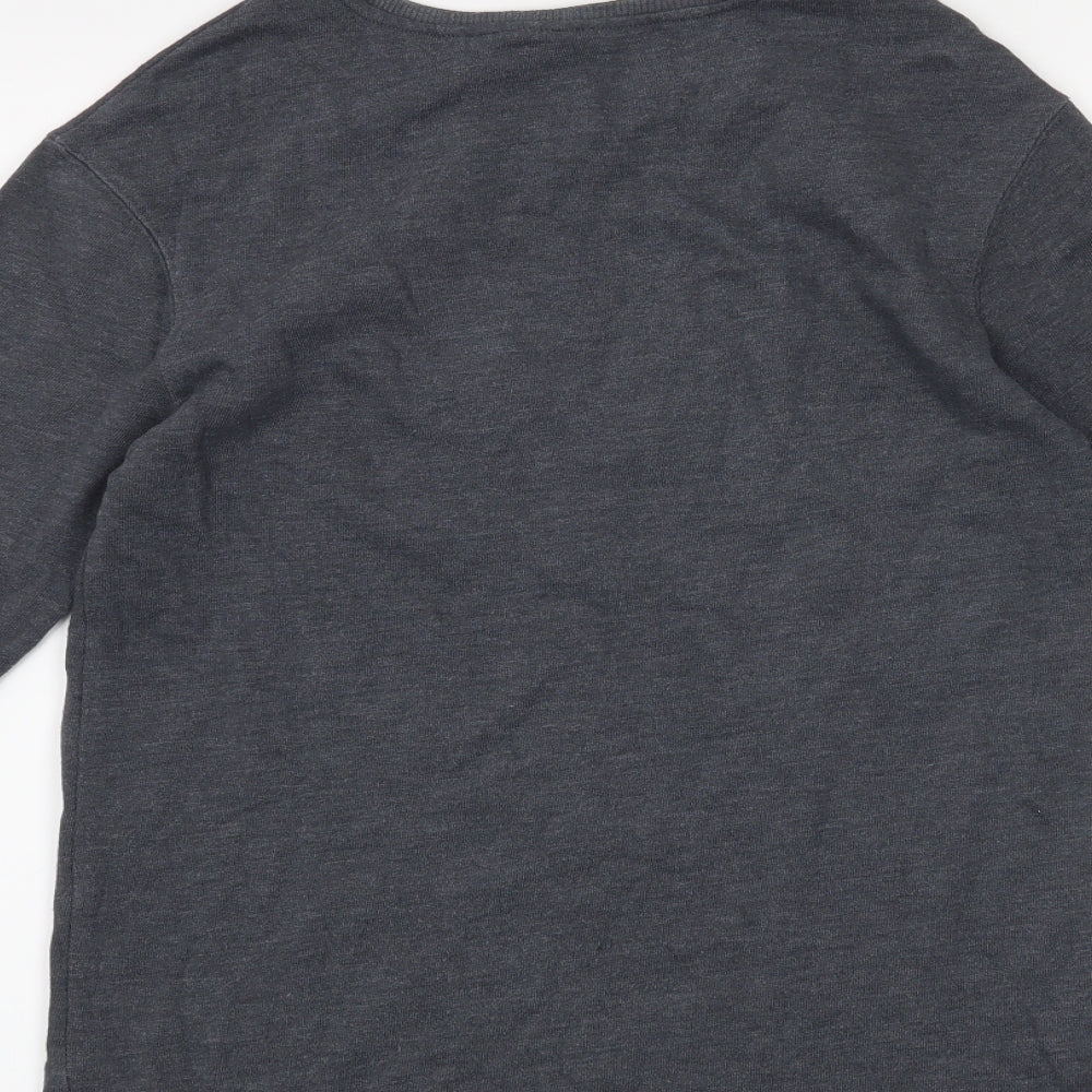 NEXT Girls Grey   Pullover Jumper Size 10 Years