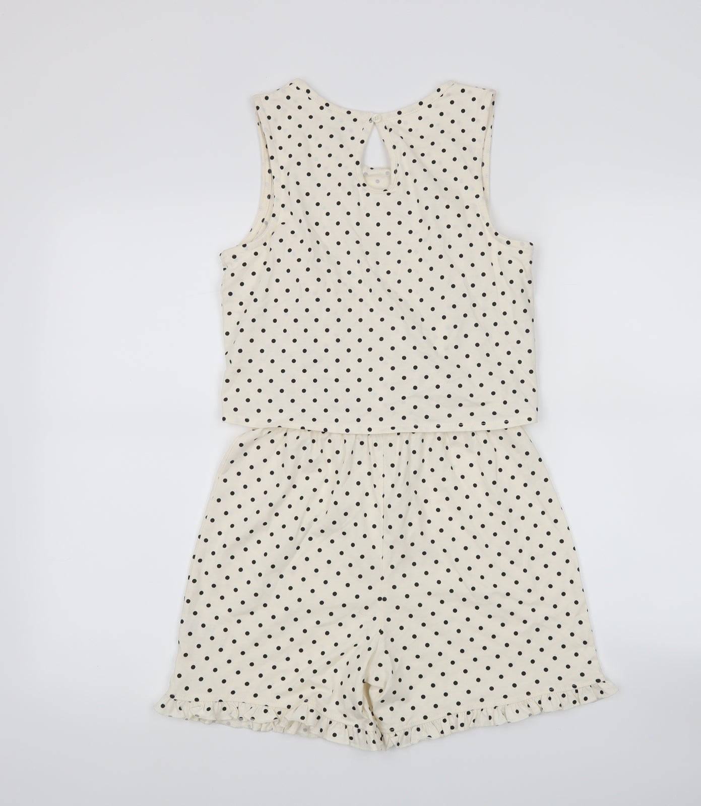 TU Girls White   Romper One-Piece Size 12 Years